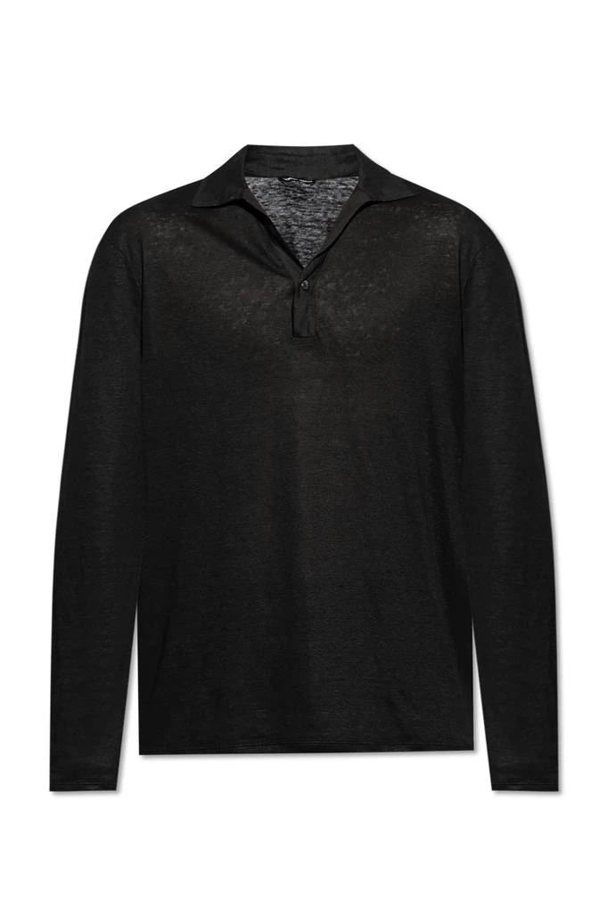 Giorgio Armani Long-sleeved Polo 1