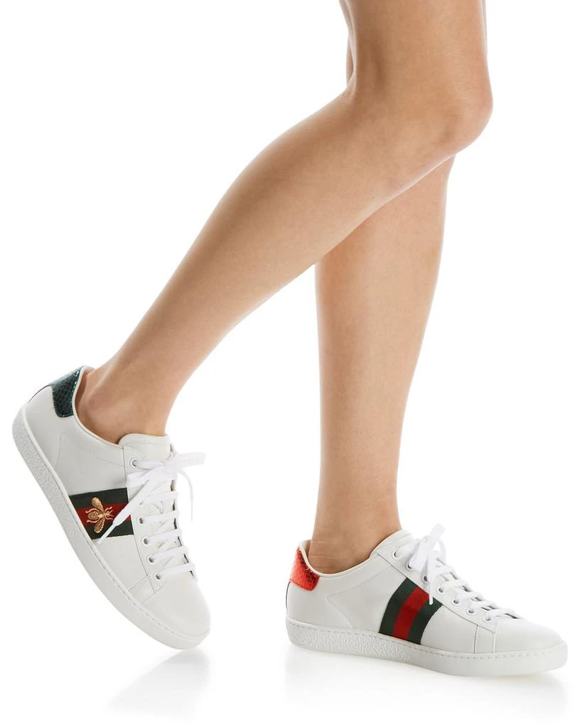 Gucci Women's Ace Embroidered Sneakers 2