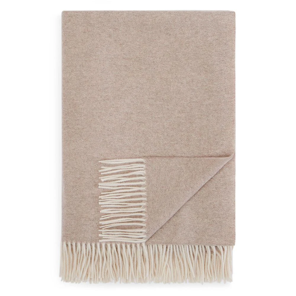 Sferra Renna Fringed Throw 1