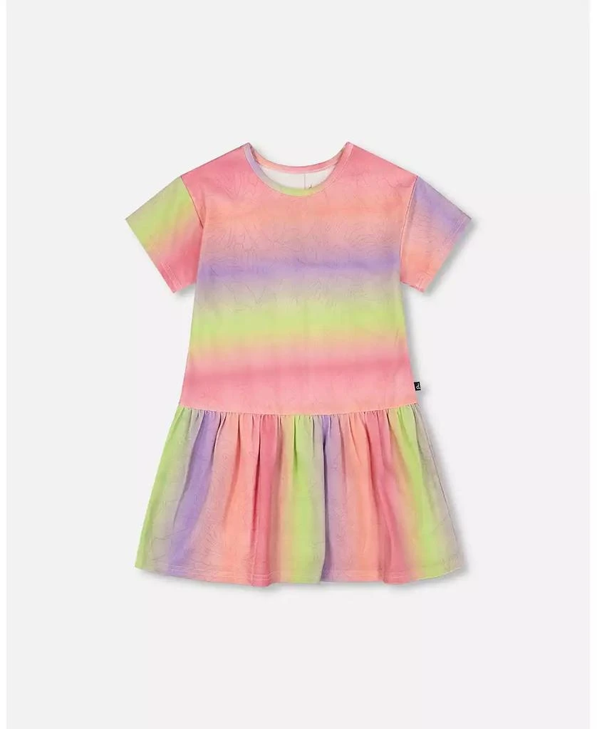 Deux par Deux Big Girls Printed Jersey Dress