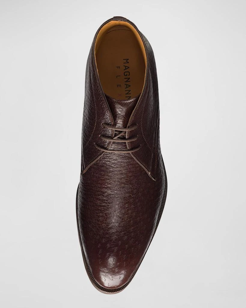 Magnanni Men's Tacna Peccary Leather Chukka Boots 3