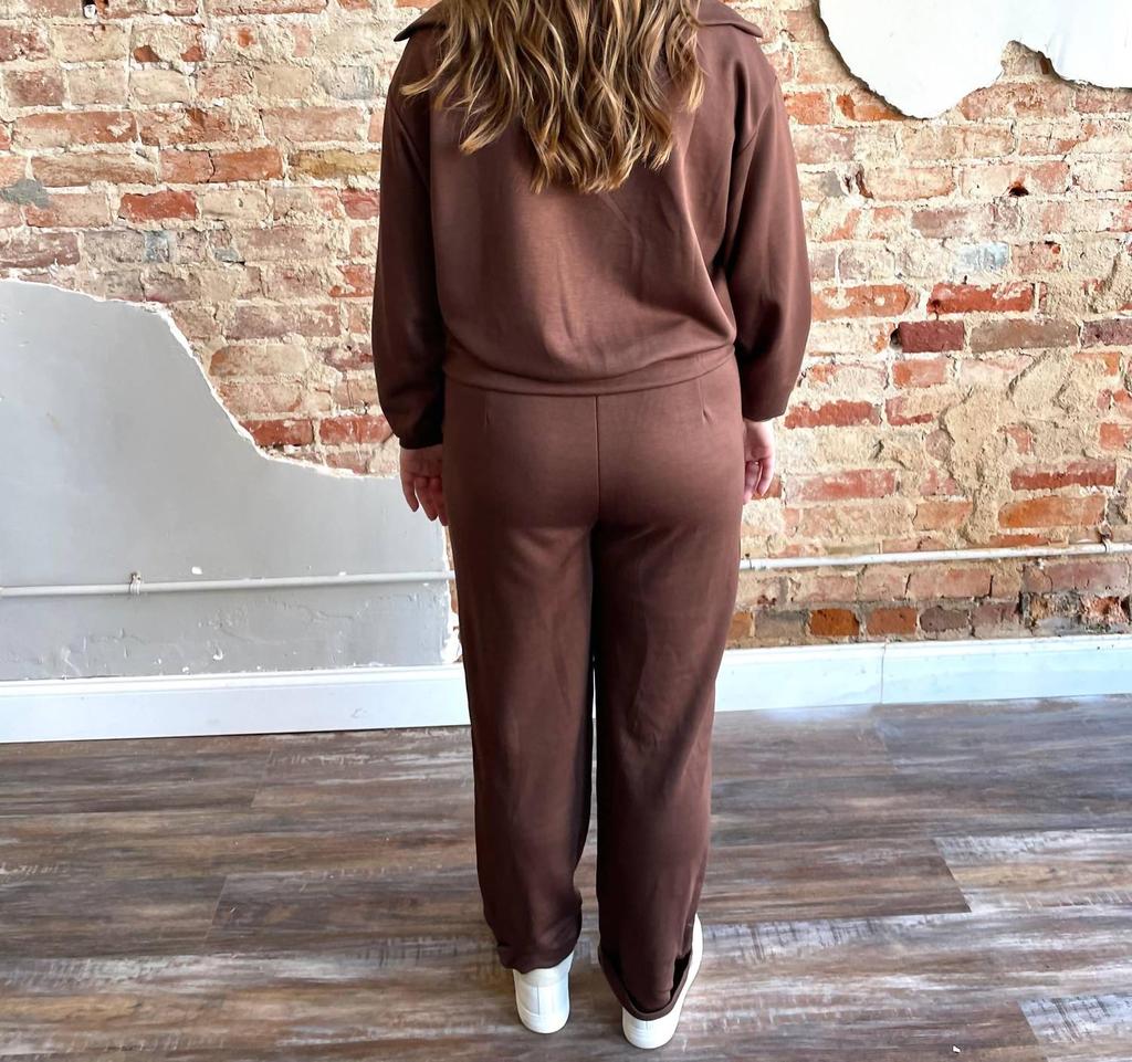 PAPERMOON Penelope Scuba Set In Brown