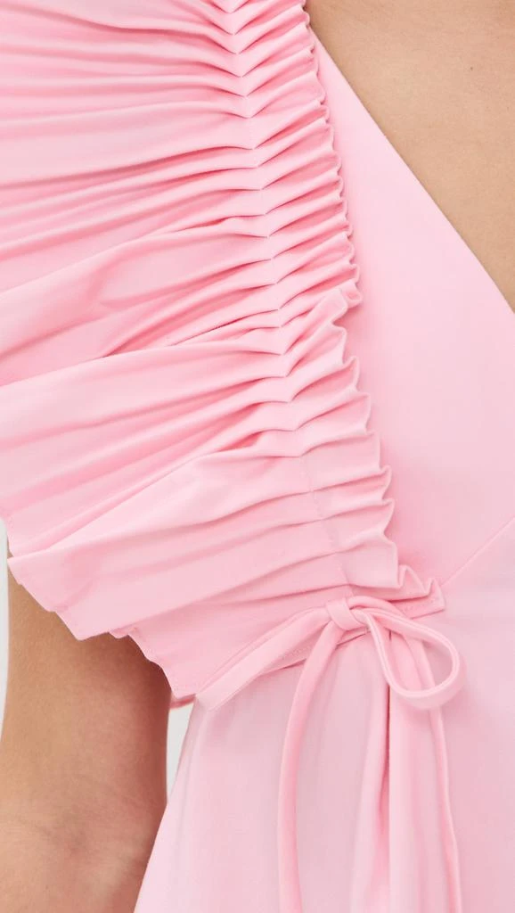 Kika Vargas Francine Dress Pale Pink Cotton 5