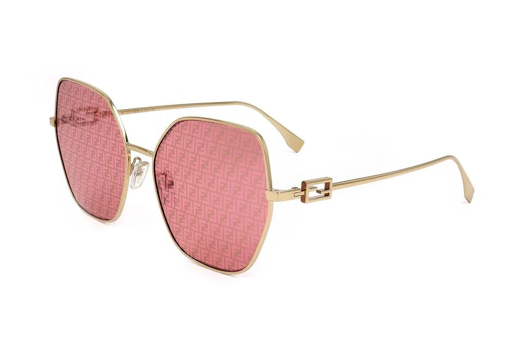 Fendi Eyewear Fendi Eyewear Butterfly Frame Sunglasses 2