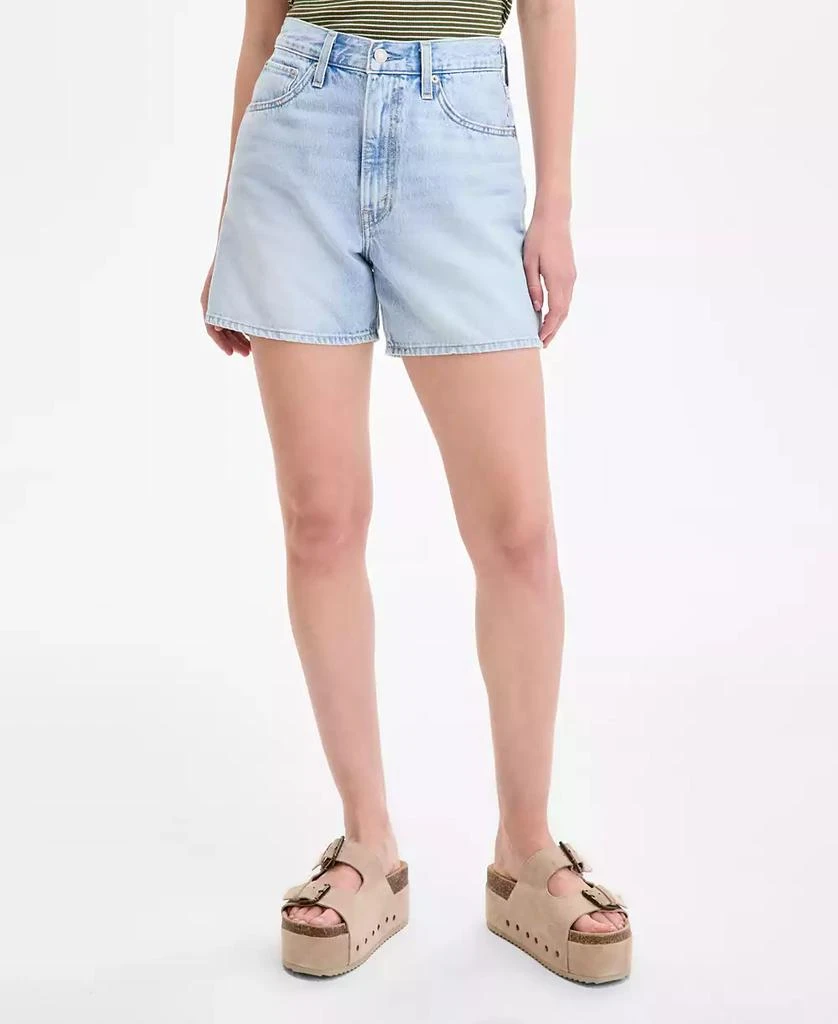 Levi's Women's Cotton Cinch-Waist Denim Shorts 3