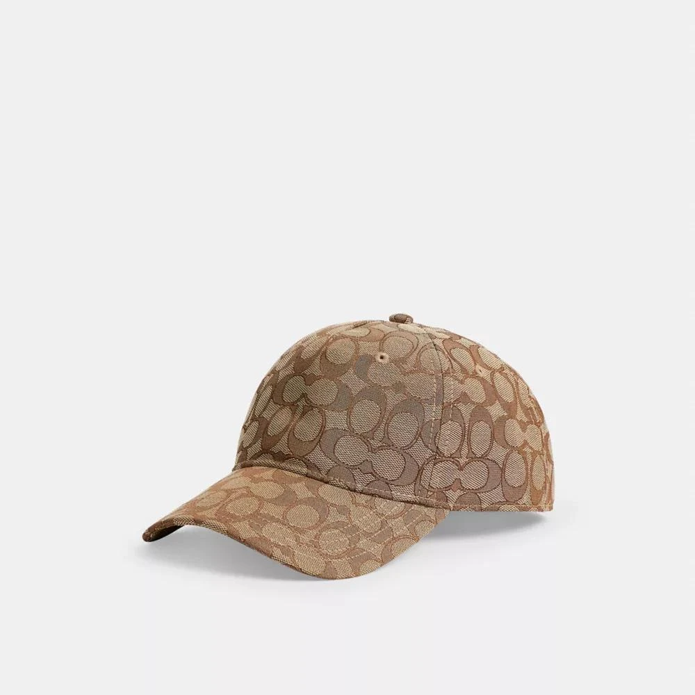 Coach Signature Jacquard Baseball Hat