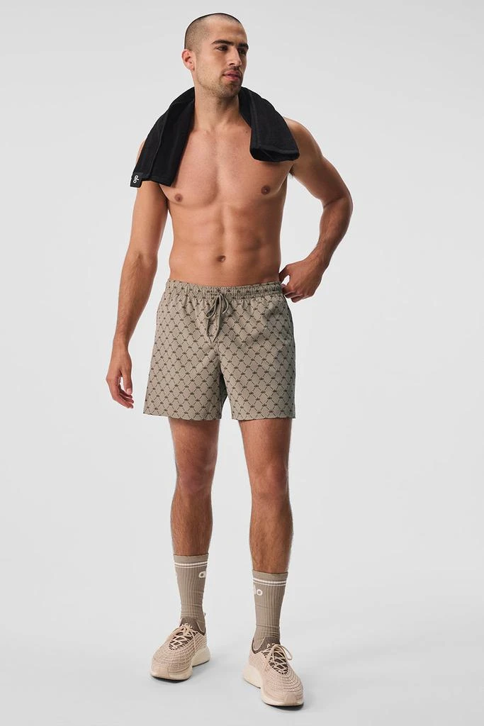 Alo 7" Diamond Circuit Short - Gravel/Espresso 5
