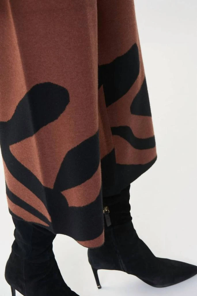 JOSEPH RIBKOFF Joseph Ribkoff - Animal Print Sweater Culotte Pants 4