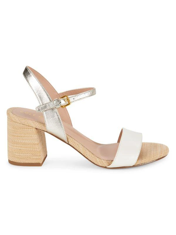 Cole Haan Josie 75MM Leather Sandals 1