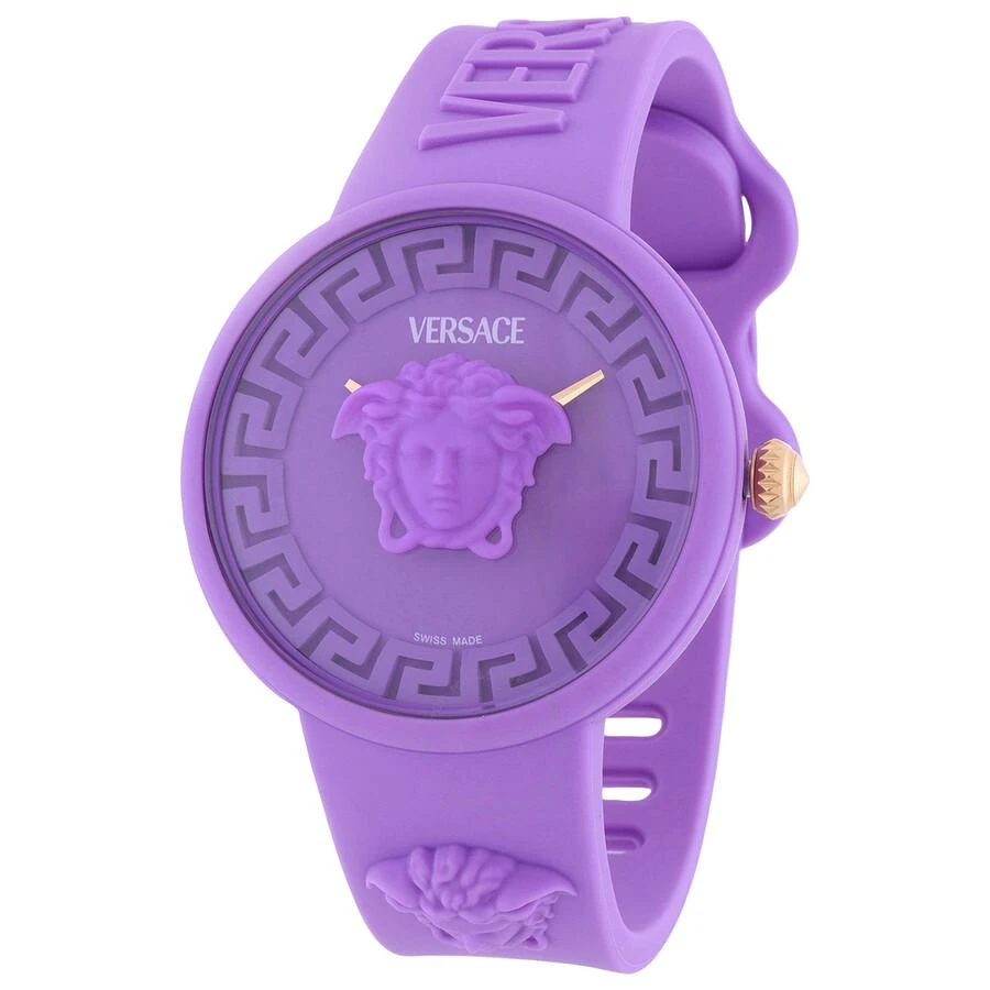 Versace Medusa Pop Quartz Purple Dial Ladies Watch VE8J00224 1
