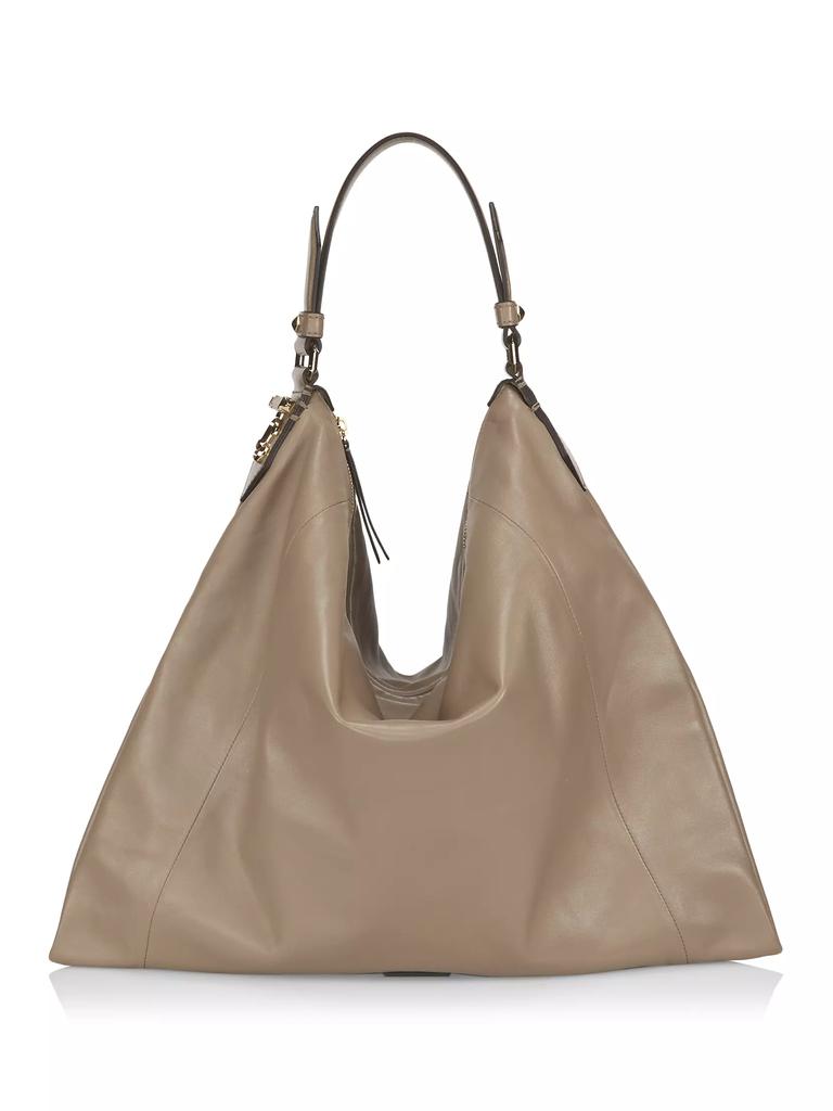 JIMMY CHOO【国内発送】ANA HOBO バッグ*ラフィア Jimmy Choo Ana Leather Hobo Bag | Saks Fifth Avenue
