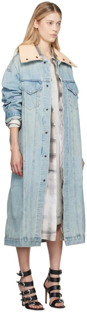 R13 Blue Kat Denim Coat 2