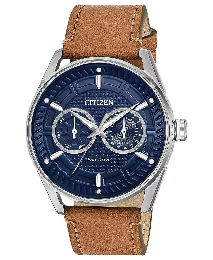 Citizen Drive from Citizen Eco-Drive Men's Brown Leather Strap Watch 42mm 1