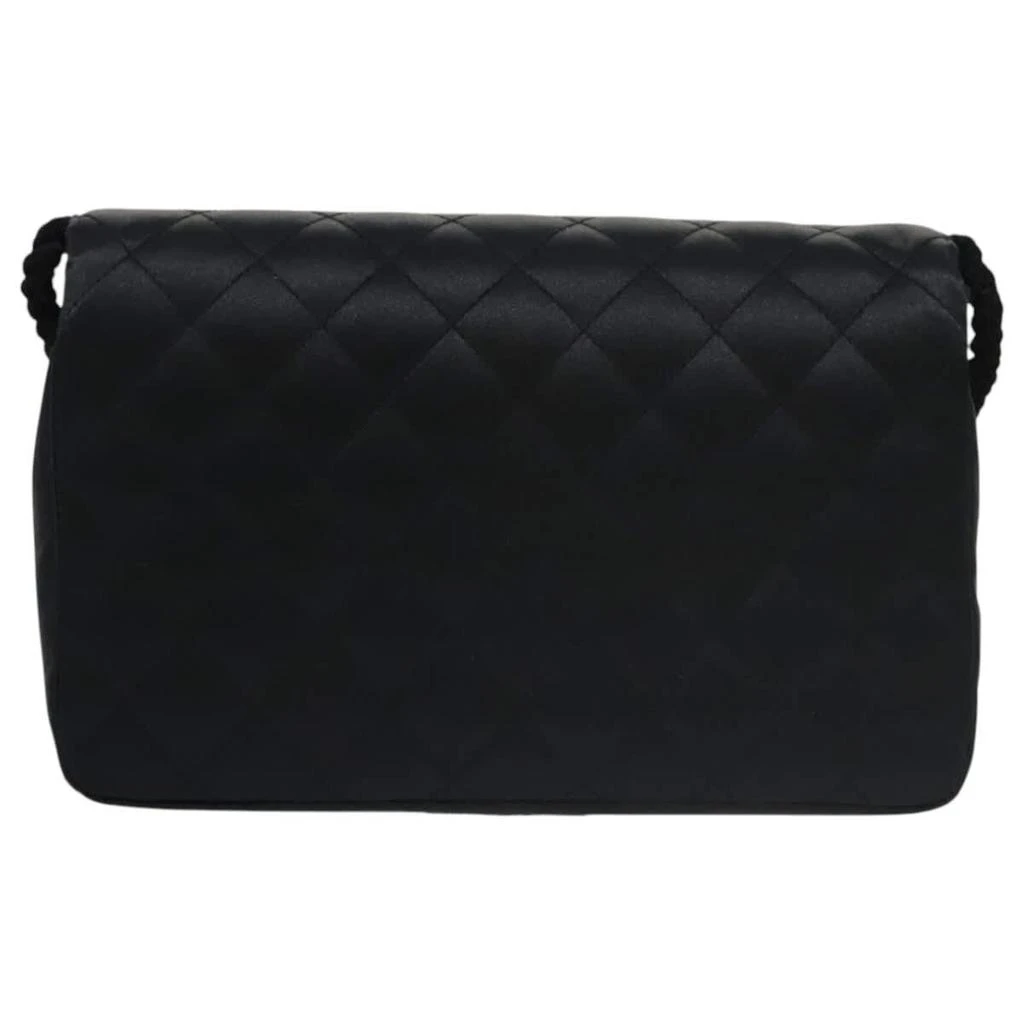 Chanel Camellia Charms Wallet On Chain Silk Satin Bag (Pre-Owned) 2