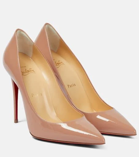 Christian Louboutin Kate 100 patent leather pumps 1