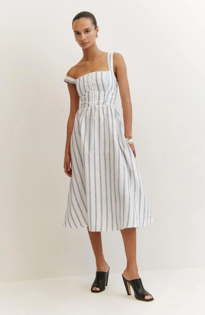 Reformation Tagliatelle Linen Dress 4