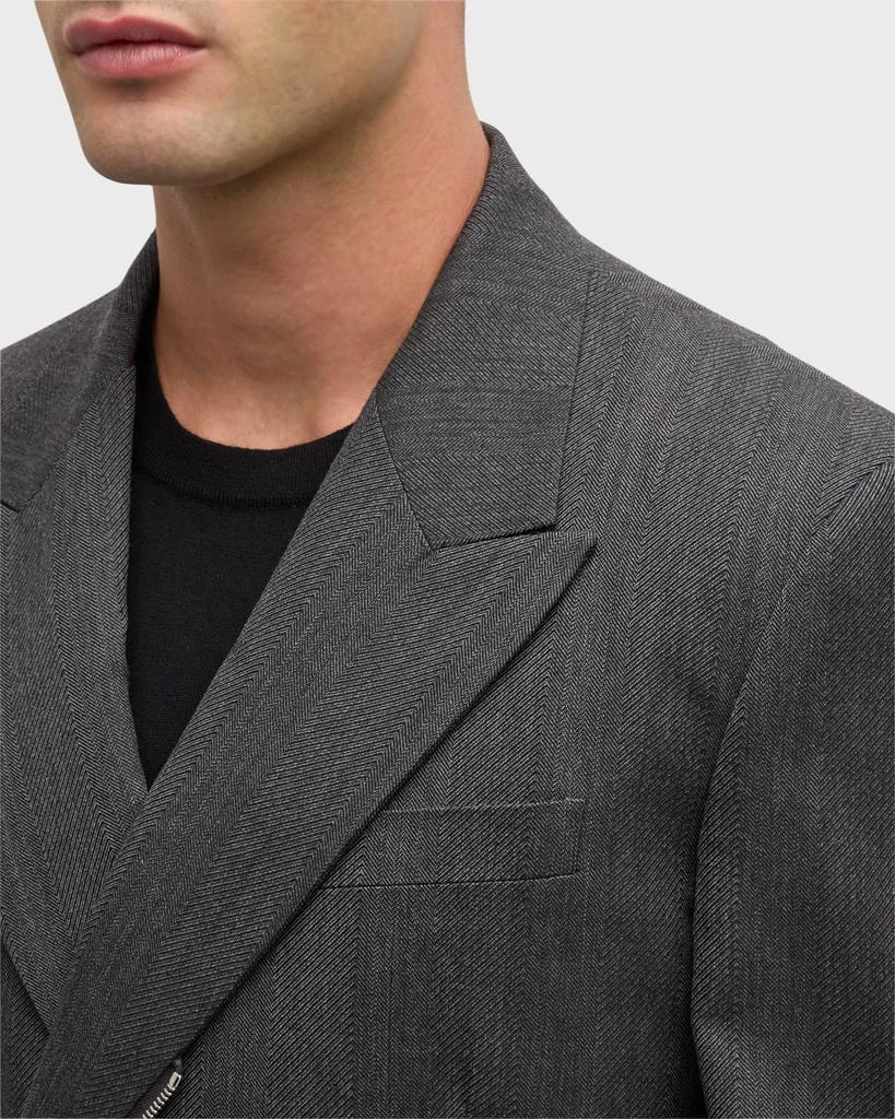 Burberry Men's Tailored Zip Sport Coat 6