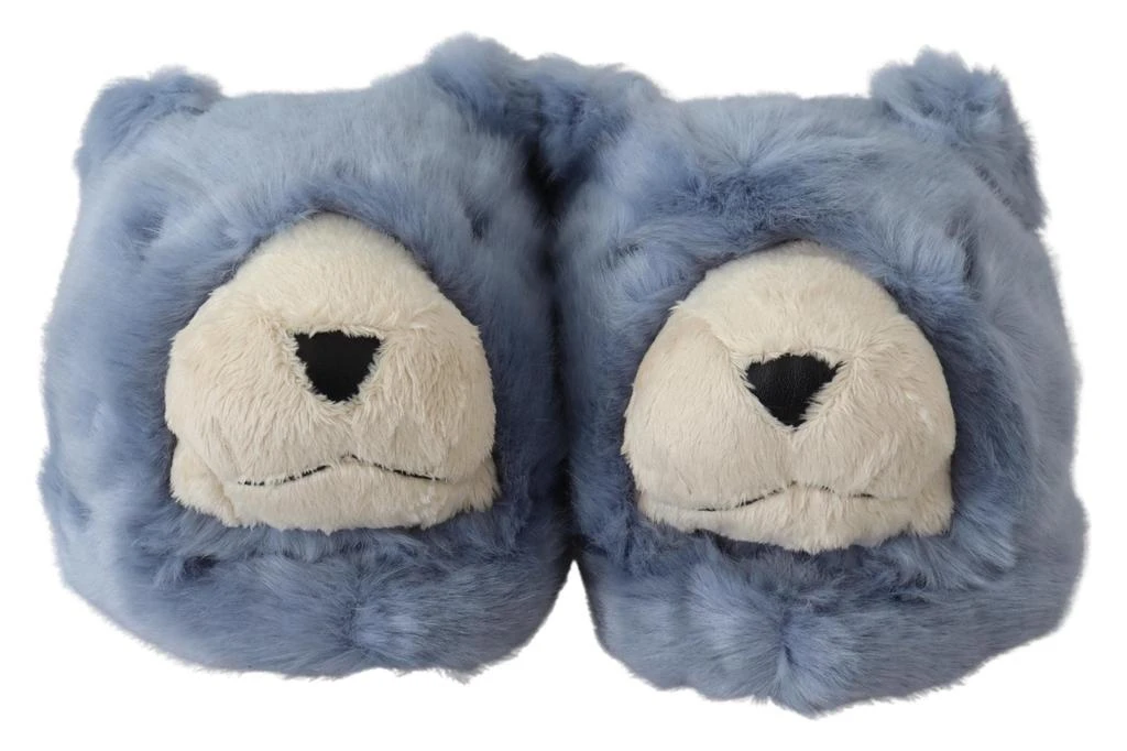 Dolce & Gabbana Dolce & Gabbana Chic Teddy Bear  Loafers Men's Shoes 4