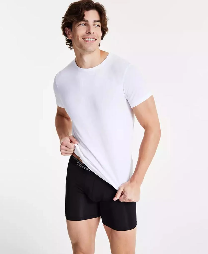 Calvin Klein Men's 5-Pack Cotton Classics Crew Neck Undershirts, Created for Macy's 3