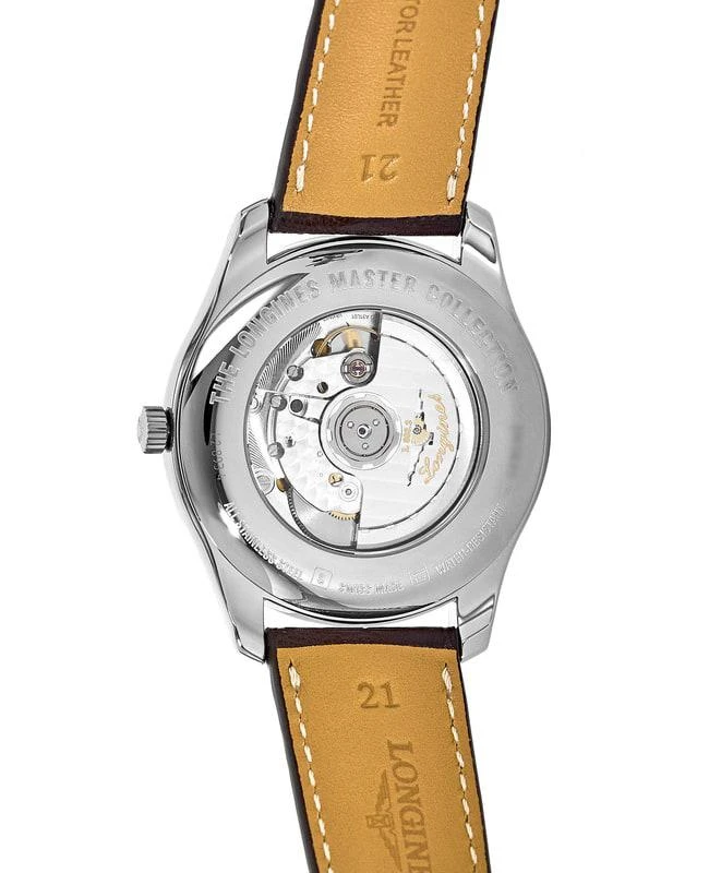 Longines Longines Master Collection Automatic 42mm Silver Dial Brown Leather Men's Watch L2.893.4.78.3 3