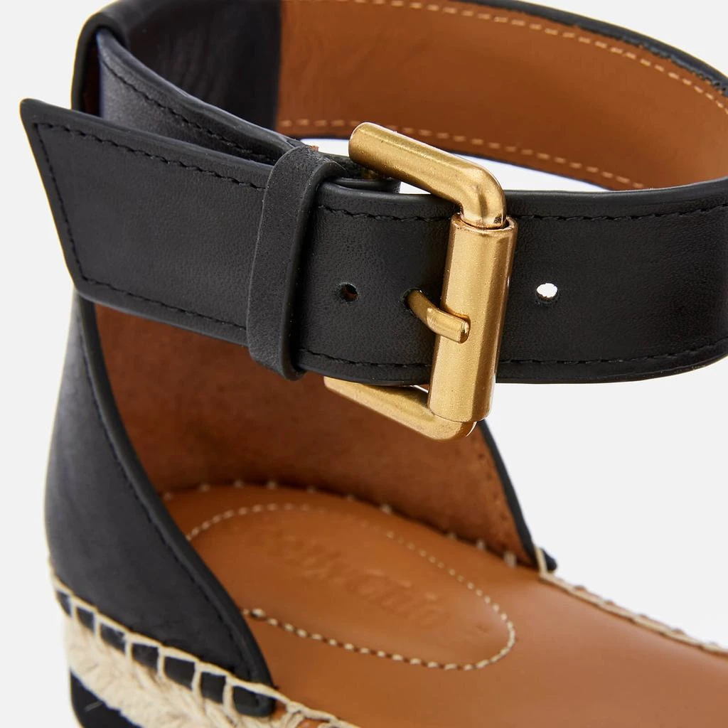 See by Chloé Women's Glyn Leather Espadrille Sandals 4