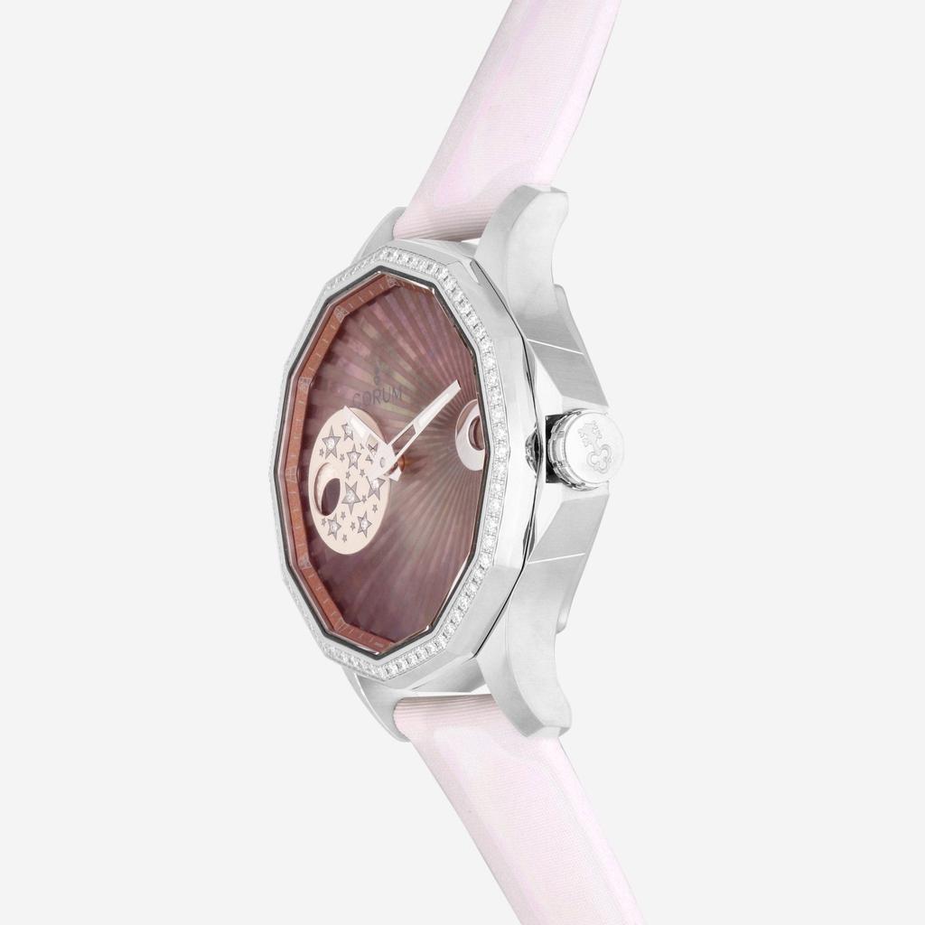 Corum Corum Admiral's Cup Legend Mystery Moon Stainless Steel Automatic Ladies Watch A384/01252