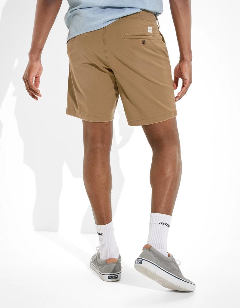 AE AE Flex 9" Lived-In Khaki Short