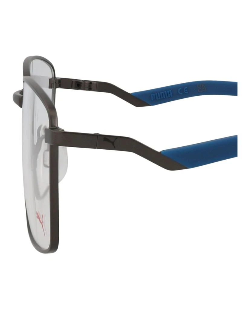Puma Square-Frame Stainless Steel Optical Frames 4