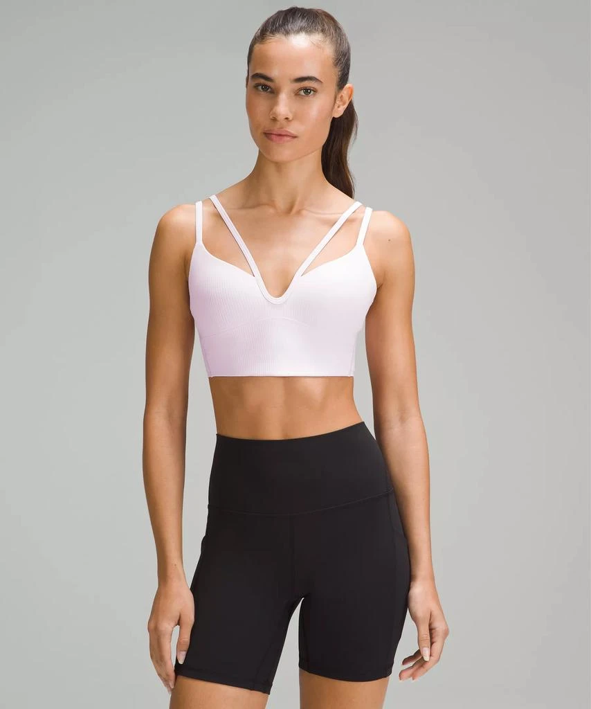 lululemon Like a Cloud Strappy Longline Ribbed Bra *Light Support, B/C Cup 3