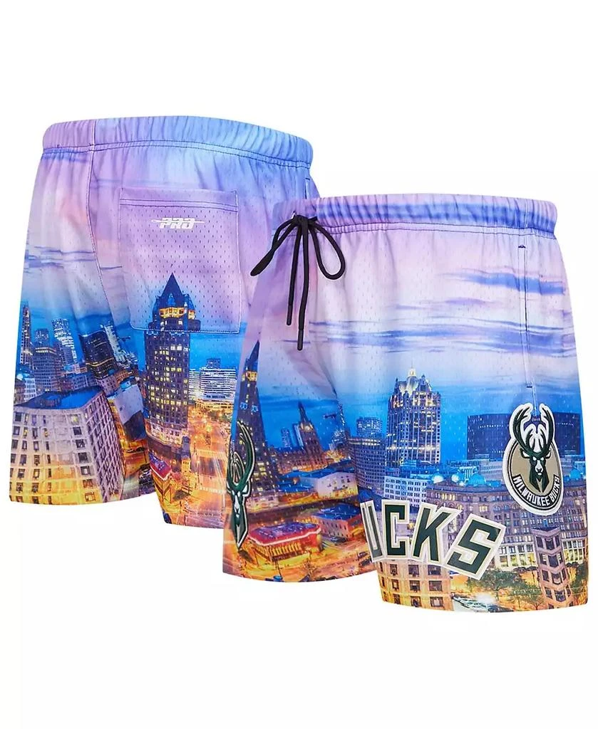 Pro Standard Men's Milwaukee Bucks Cityscape Shorts 1