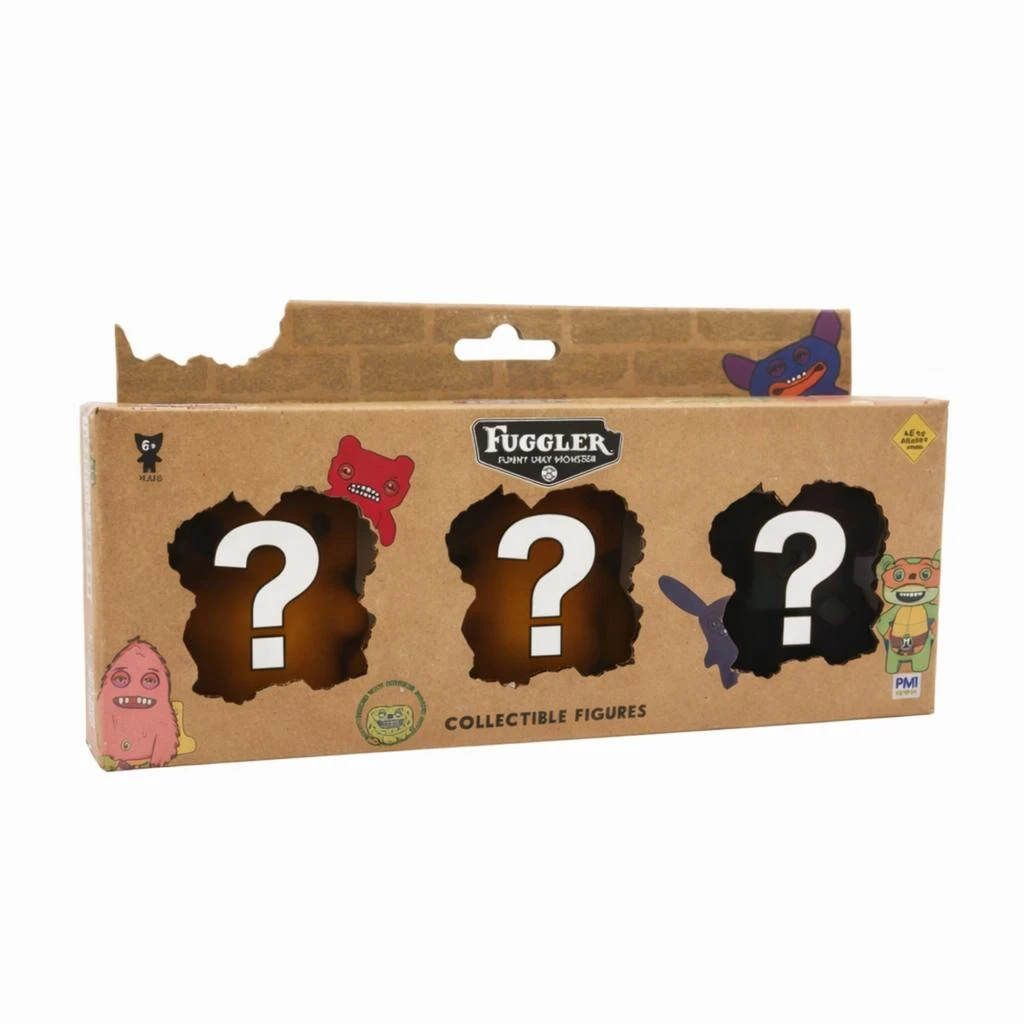 Fuggler Zuru Collectible 2.5 Inch Figures 3 Pack Random Box