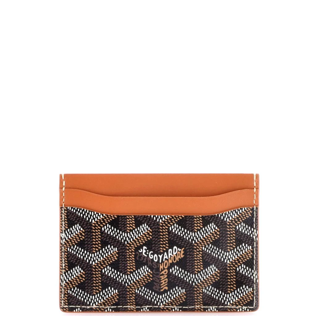 Goyard Saint Sulpice Card Holder Coated Canvas