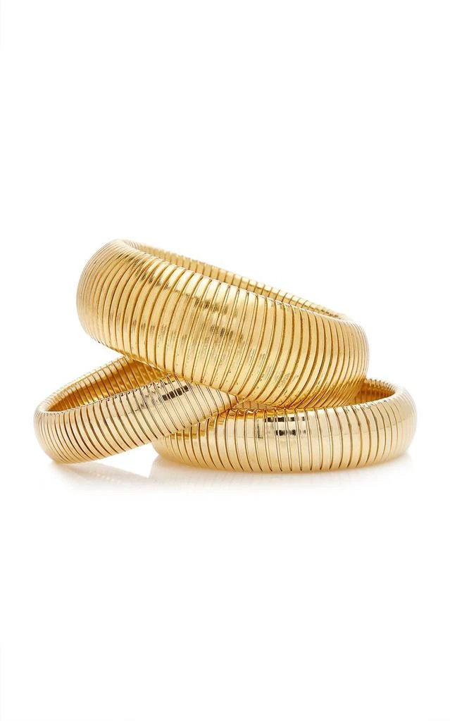BEN-AMUN Ben-Amun - Women
s Cobra Elastic Bracelets - Set Of 3 2