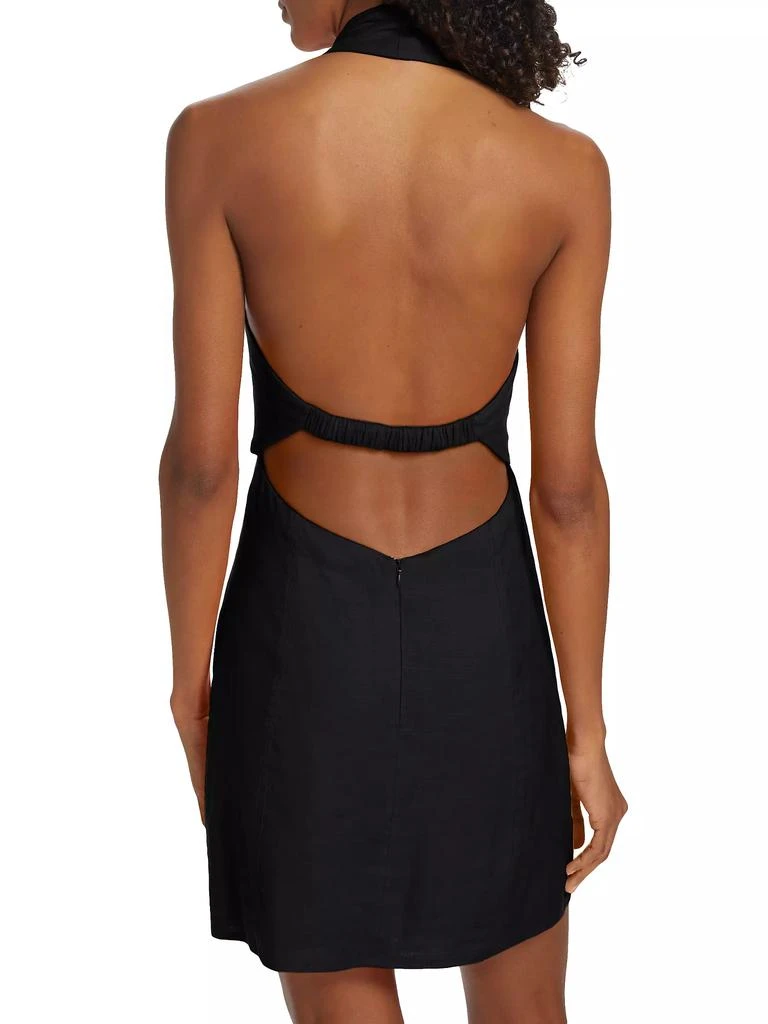 Cult Gaia Rumi Halter Minidress 5