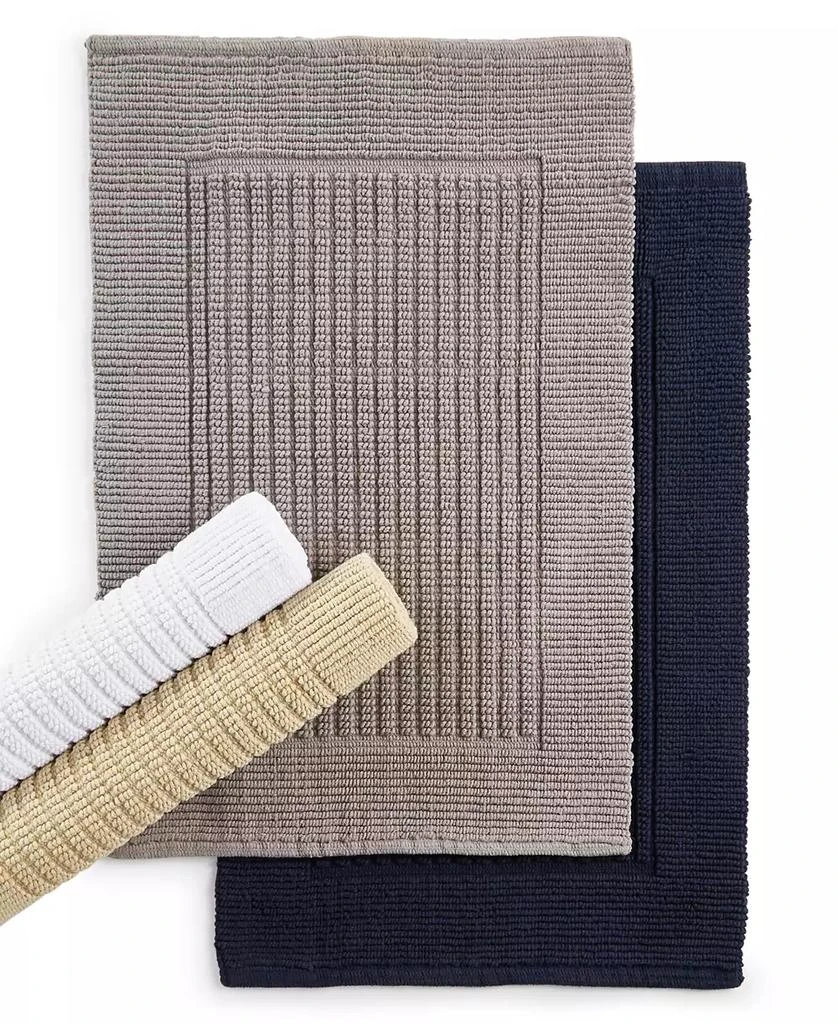 Hotel Collection Striped Woven Bath Rug, 18" x 26", Exclusively at Macy’s 2