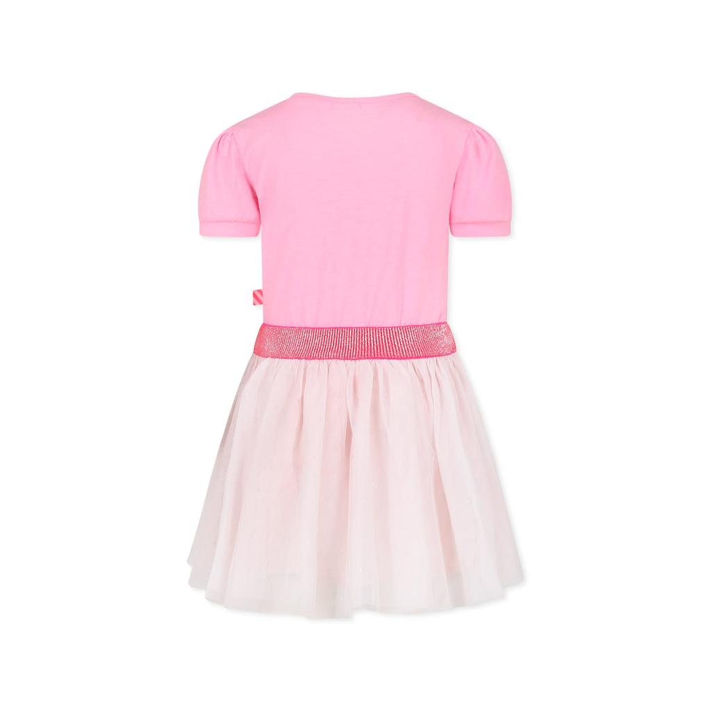 Billieblush Pink Dress For Girl With Hearts