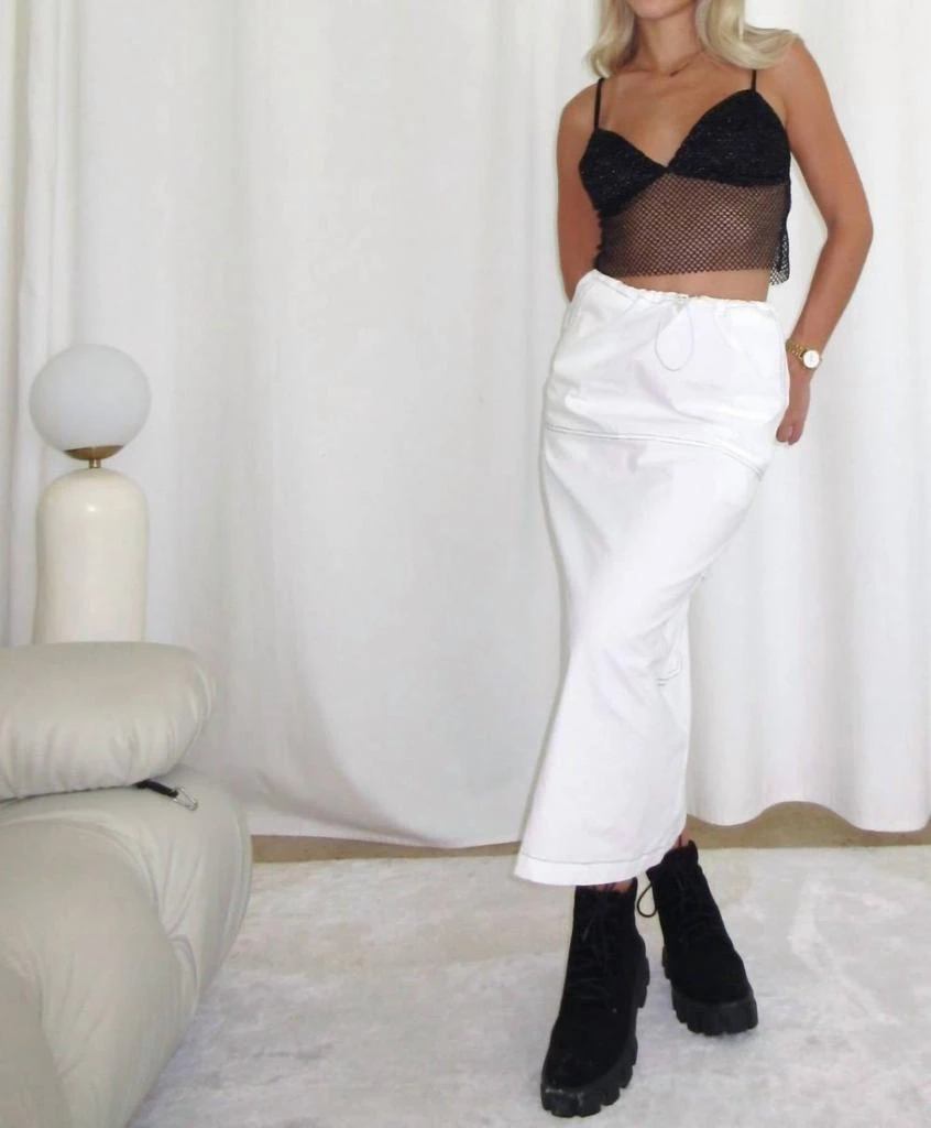 EMORY PARK Emory Park - Kendall Mesh Crop Cami 2