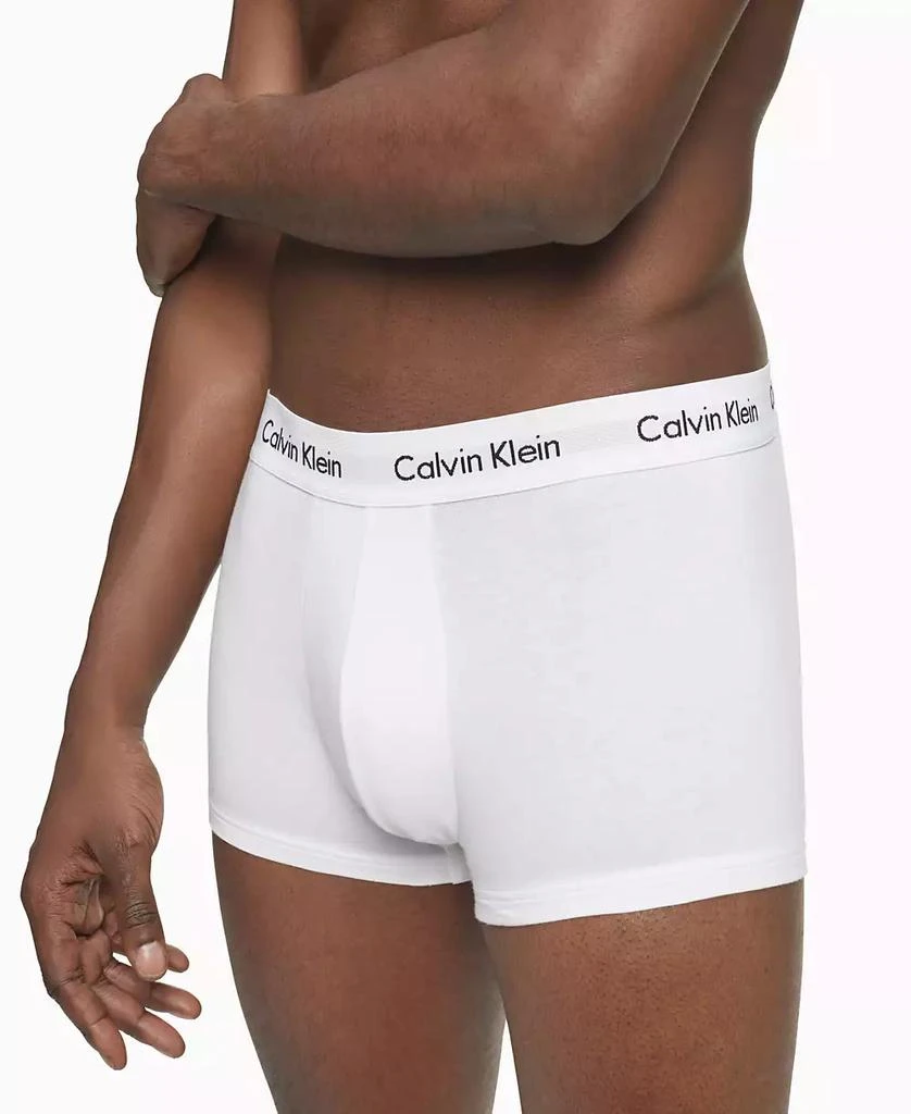 Calvin Klein Men's 3-Pack Cotton Stretch Low-Rise Trunk Underwear 7