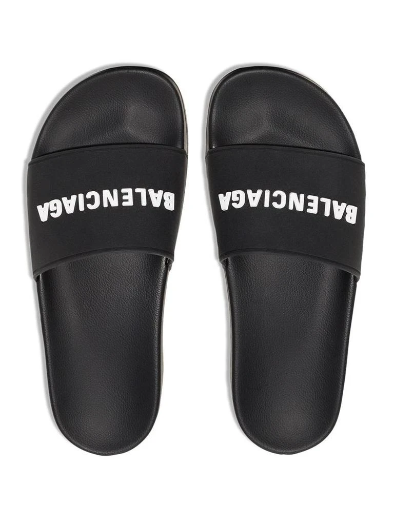 Balenciaga Balenciaga Logo Pool Slides 5