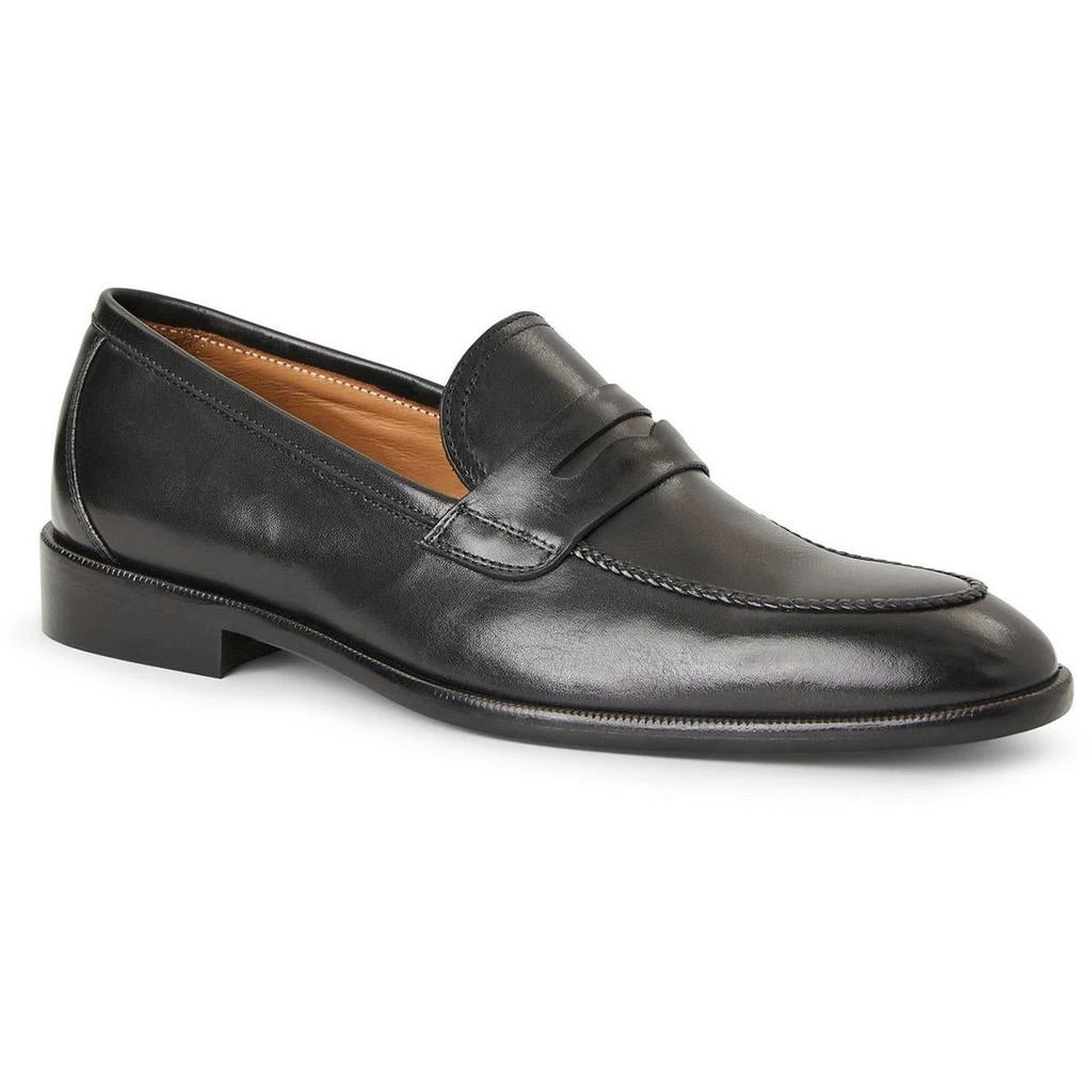 Bruno Magli Arden Mens Solid Leather Loafers 1
