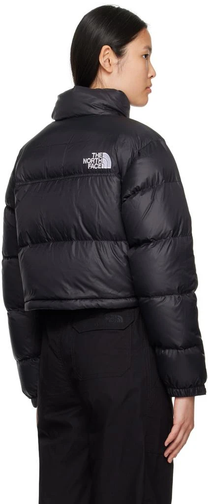 The North Face Black Short Nuptse Down Jacket 3