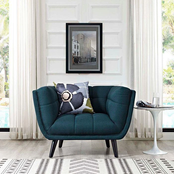 Modway Bestow Upholstered Fabric Armchair 2