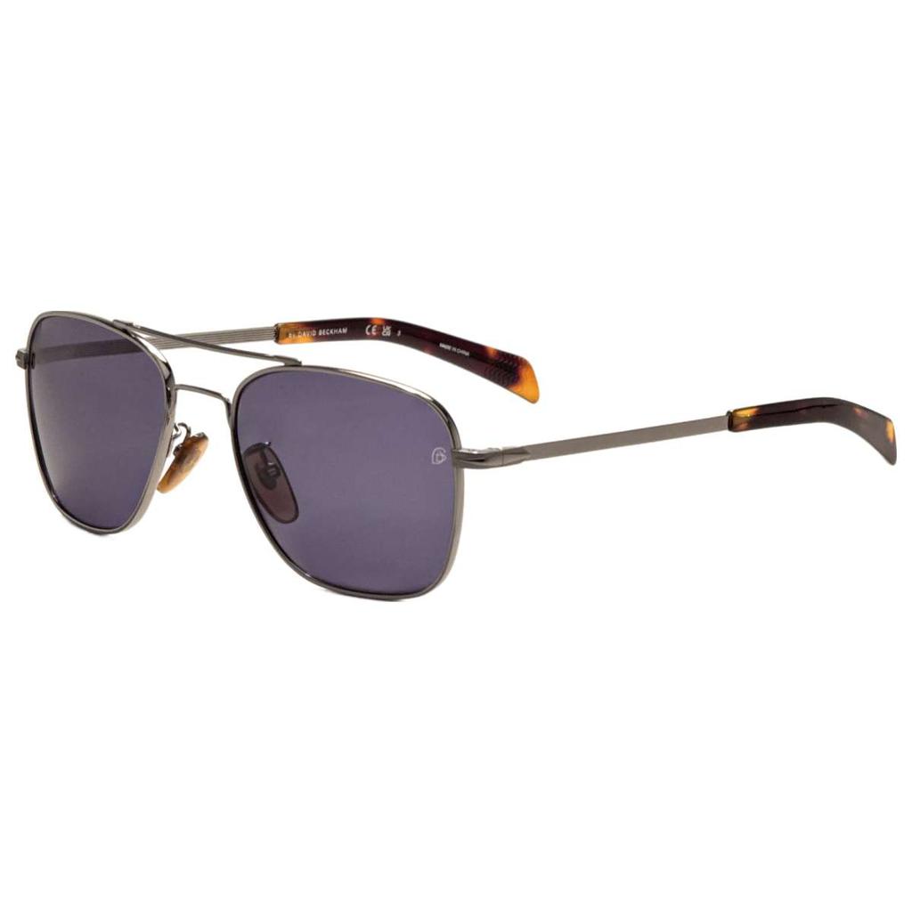 David Beckham David Beckham Men's Grey Aviator Sunglasses