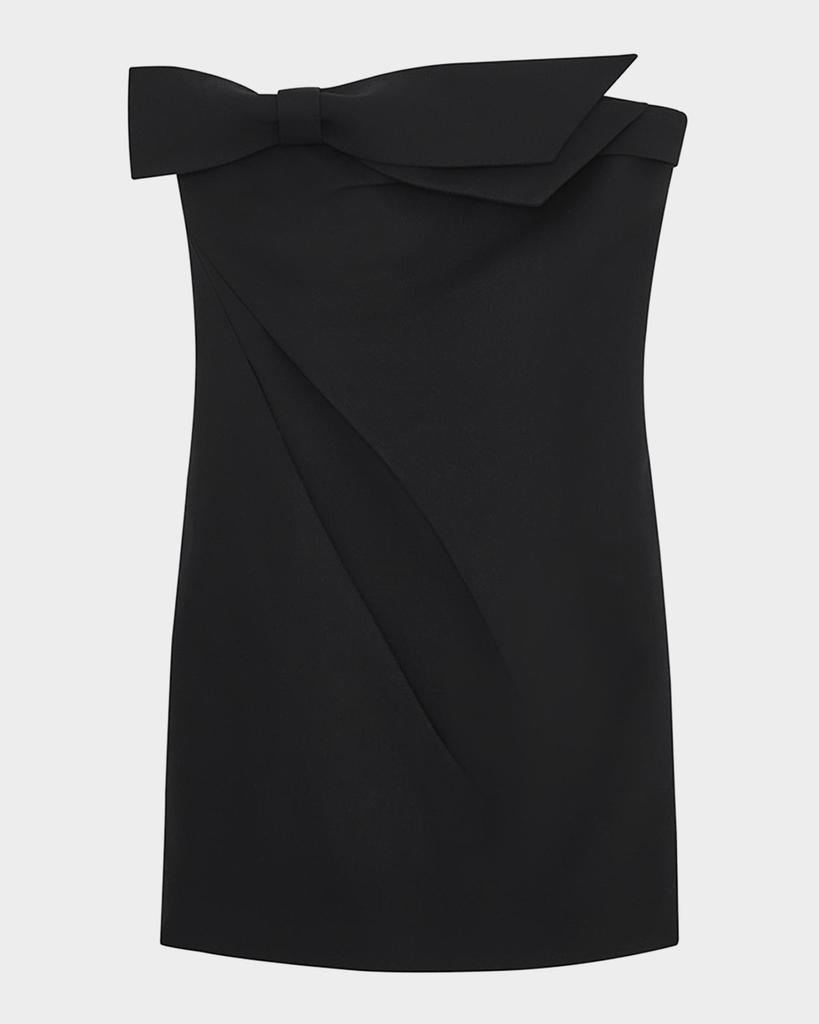Shushu/Tong Strapless Pleated Bow Mini Dress - Dresses