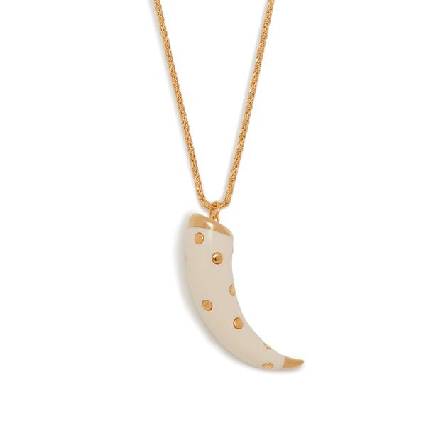 AURELIE BIDERMANN Caftan Moon studded necklace