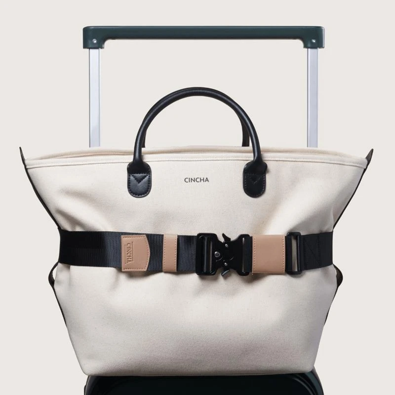 Cincha Travel Wide Handle Travel Belt Toffee 1