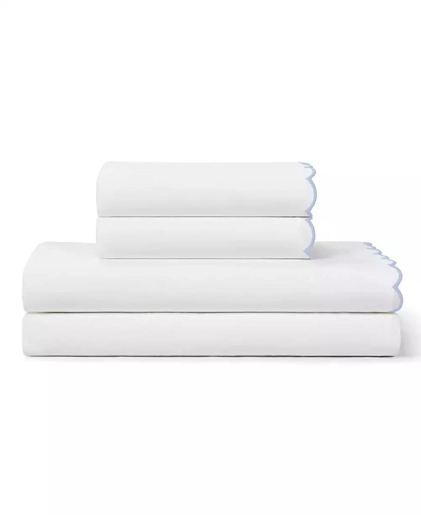 Peri Home Scallop 300-Thread Count Cotton 4-Pc. Sheet Set, King