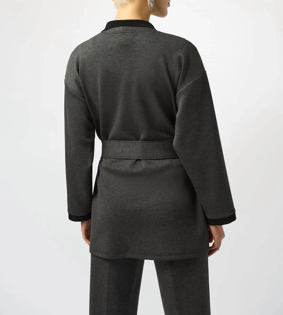 JOSEPH RIBKOFF Joseph Ribkoff - Belted Wrap Kimono Coat 2