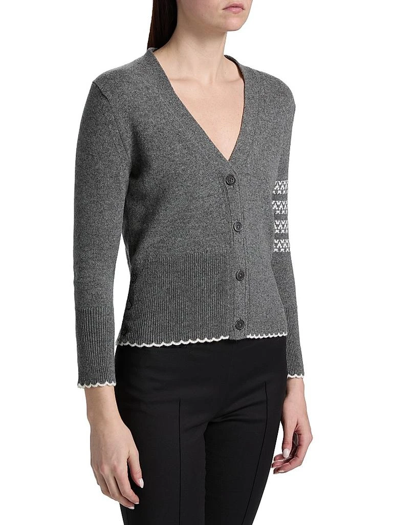 Thom Browne Holiday Hector Wool Cardigan 4