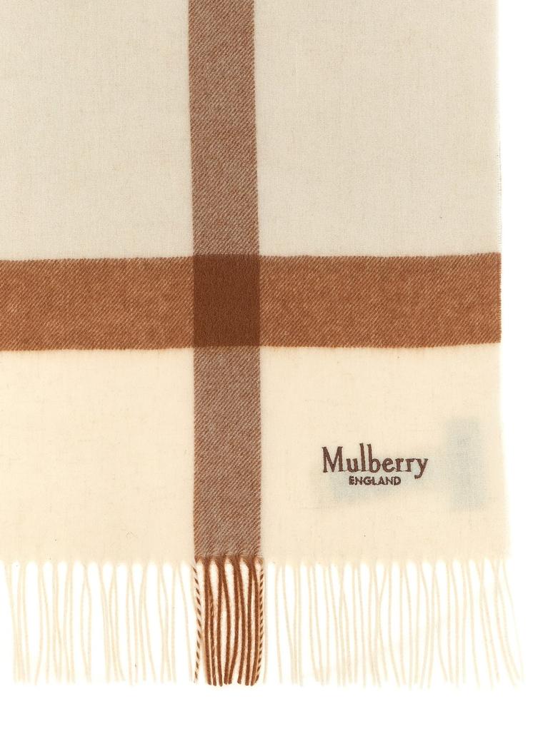 Mulberry Mulberry Large Check Scarf